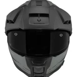 Casco Modulare Schuberth E2 ECE Explorer Verde Grigio