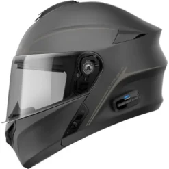 Casco Modulare Sena Con Bluetooth Integrato Outrush R 22-06 Nero Opaco
