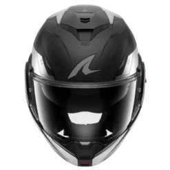 Casco Modulare Shark Oxo Mekarium Antracite Cromo Nero Opaco