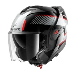 Casco Modulare Shark Oxo Sikter Nero Chrome Argento