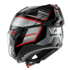 Casco Modulare Shark Oxo Sikter Nero Chrome Argento