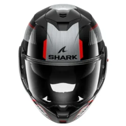 Casco Modulare Shark Oxo Sikter Nero Chrome Argento