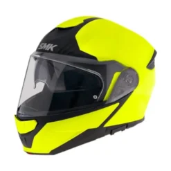 Casco Modulare SMK Gullwing Solid Giallo Fluorescente