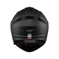 Casco Modulari Mt Helmets Fu935Sv Genesis Sv A1 Pure Nero Opaco