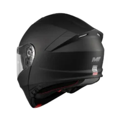 Casco Modulari Mt Helmets Fu935Sv Genesis Sv A1 Pure Nero Opaco