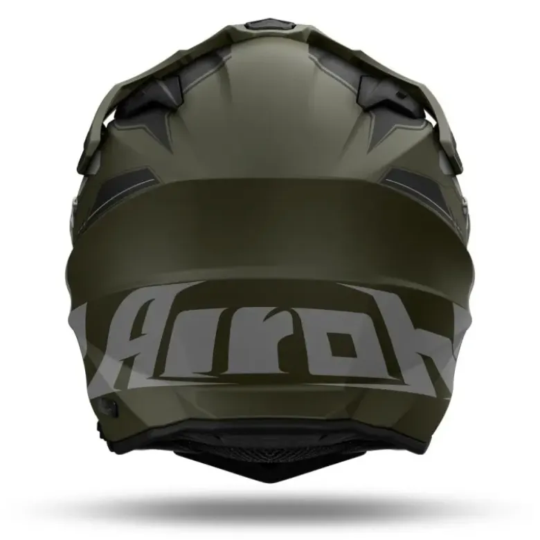 Casco Touring Airoh Commander 2 Reveal Verde Militare