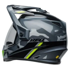 Casco Touring Bell Mx-9 Adventure 2024 Alpine Grigio Verde Mimetico