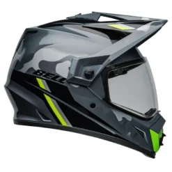Casco Touring Bell Mx-9 Adventure 2024 Alpine Grigio Verde Mimetico