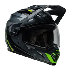Casco Touring Bell Mx-9 Adventure 2024 Alpine Grigio Verde Mimetico