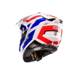Casco Touring Caberg Tanami Ranger Bianco Rosso Blu