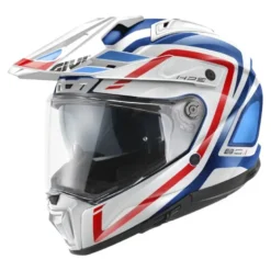 Casco Touring Givi 80.1 Apex Bianco Blu Rosso Lucido