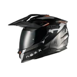 Casco Touring Nexx Y.Travl Primal Nero Grigio Mt