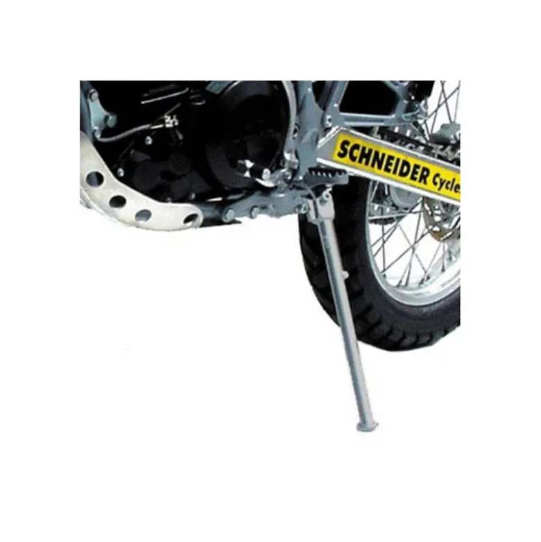 Cavalletto laterale Grigio. Acc. pneumatico anteriore 21"/post. 18".