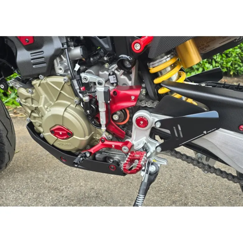 Cnc Racing AFA05R Base attuatore frizione Ducati Rosso