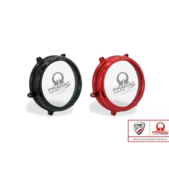 Cnc Racing Ca202Bpr Carter Trasparente Per Frizioni Ad Olio Ducati Panigale V2 Streetfighter V2 Pramac Racing Limited Edition