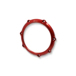 Cnc Racing Cac01R Carter Trasparente Per Frizioni Ad Olio Ducati Solo Cornice