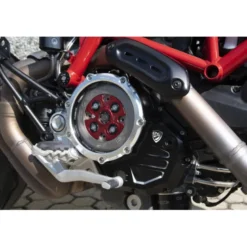 Cnc Racing Ca503Gb Carter Trasparente Per Frizioni Ad Olio Ducati Bicolor