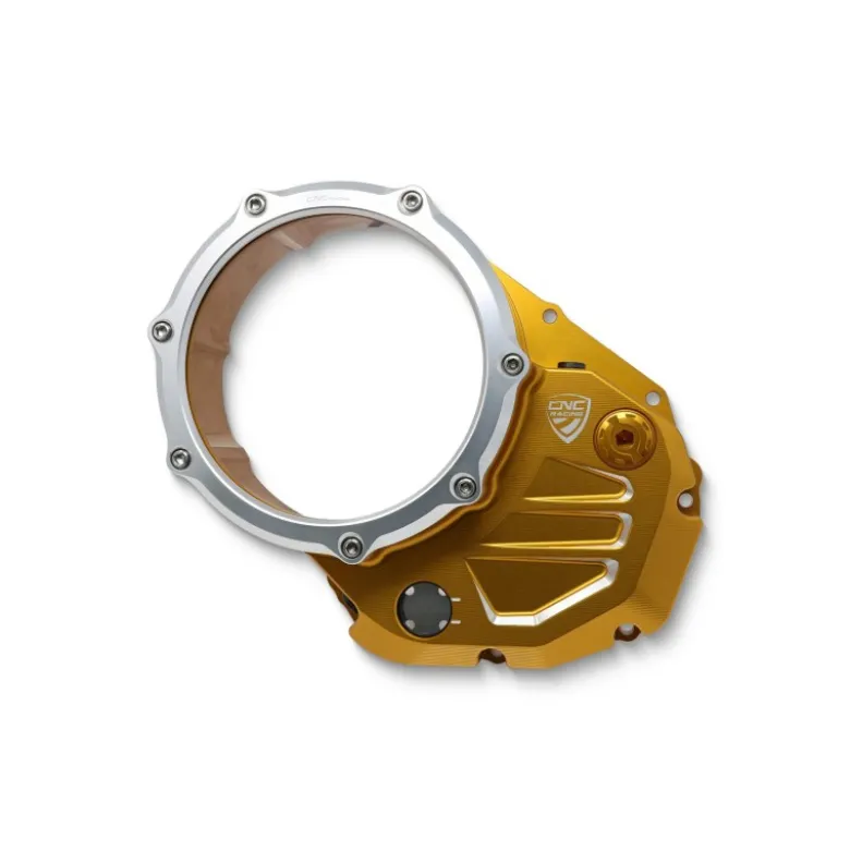 Cnc Racing Ca504Gs Carter Trasparente Per Frizioni Ad Olio Ducati Bicolor