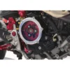 Cnc Racing CA510RB Carter trasparente per frizioni ad olio Ducati BICOLOR Rosso/Nero