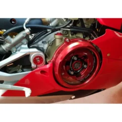 Cnc Racing Ca210R Carter Trasparente Per Frizioni Ad Olio Ducati Multistrada V4 Diavel V4