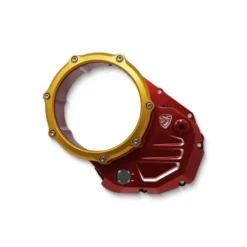 Cnc Racing Ca504Rg Carter Trasparente Per Frizioni Ad Olio Ducati Bicolor