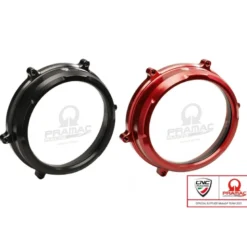 Cnc Racing Ca200Rpr Carter Trasparente Per Frizioni Ad Olio Ducati Panigale Pramac Racing Lim. Ed.