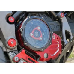 Cnc Racing Ca502Rs Carter Trasparente Per Frizioni Ad Olio Ducati Bicolor