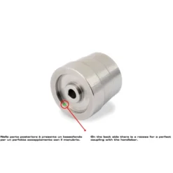 Cnc Racing Cm431Sr Contrappesi Manubrio Inox BiColor
