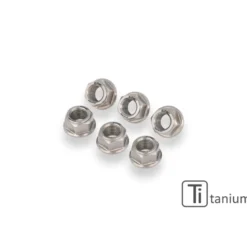 Cnc Racing Da384X Dadi Flangia Portacorona Ducati M10X1 Titanio