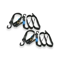 Cnc Racing Ga007B Cinghie Fissaggio Moto A Cricchetto (2Pz)