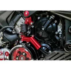 Cnc Racing Ifc04G Cover Tubazioni Con Supporto Serbatoio Freno Posteriore Ducati