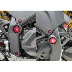 Cnc Racing Kv480G Kit Viti Cover Laterali Telaio Ducati Desertx
