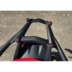 Cnc Racing KV483R Kit viti portapacchi Ducati Multistrada V4 Rosso