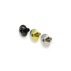 Cnc Racing KV443XG Kit viti - Staffa serbatoio fluido freno anteriore/frizione - TITANIO Oro