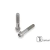 Cnc Racing Kv355X Kit Viti Pinza Freno Anteriore M10X1.25X60 (2 Pz) Titanio