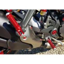 Cnc Racing Pc123B Poggiapiedi Passeggero Pedane Originali Ducati