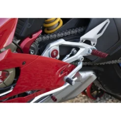 Cnc Racing Pc124R Poggiapiedi Per Pedane Originali Mv Agusta Light Passeggero