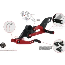 Cnc Racing Pe507B Pedane Regolabili Aprilia Rs 660 Tuono 660