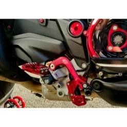 Cnc Racing PEC05B Leva freno posteriore Ducati Multistrada V4 / V4S / V4 Pikes Peak Nero