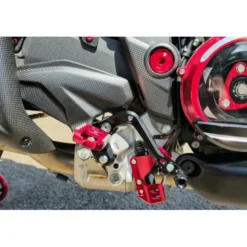 Cnc Racing PEC05B Leva freno posteriore Ducati Multistrada V4 / V4S / V4 Pikes Peak Nero