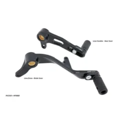 Cnc Racing Pec01R Kit Leve Cambio/Freno Posteriore Ducati Slide