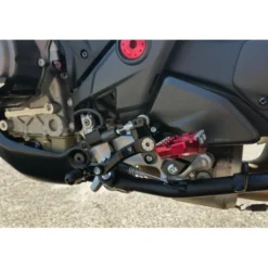 Cnc Racing PEC06R Leva cambio Ducati Multistrada V4 / V4S / V4 Pikes Peak / V4 RS / V4 Rally - SLIDE Rosso