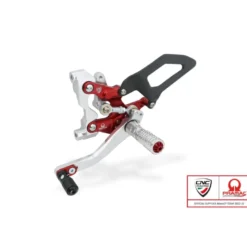 Cnc Racing Pe411Rpr Pedane Regolabili Ducati Streetfighter V2 Pramac Racing Limited Edition