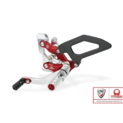 Cnc Racing Pe411Rpr Pedane Regolabili Ducati Streetfighter V2 Pramac Racing Limited Edition