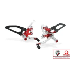 Cnc Racing Pe411Rpr Pedane Regolabili Ducati Streetfighter V2 Pramac Racing Limited Edition