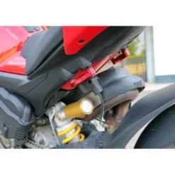 Cnc Racing Pet52R Piastre Sostitutive Pedane Passeggero Ducati Panigale V4 / Streetfighter V4