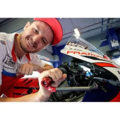 Cnc Racing Pl100Bpr BrakeGuard Race Pramac Racing Limited Edition Protezione Leva Freno Anteriore