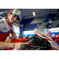 Cnc Racing Pl100Bpr BrakeGuard Race Pramac Racing Limited Edition Protezione Leva Freno Anteriore