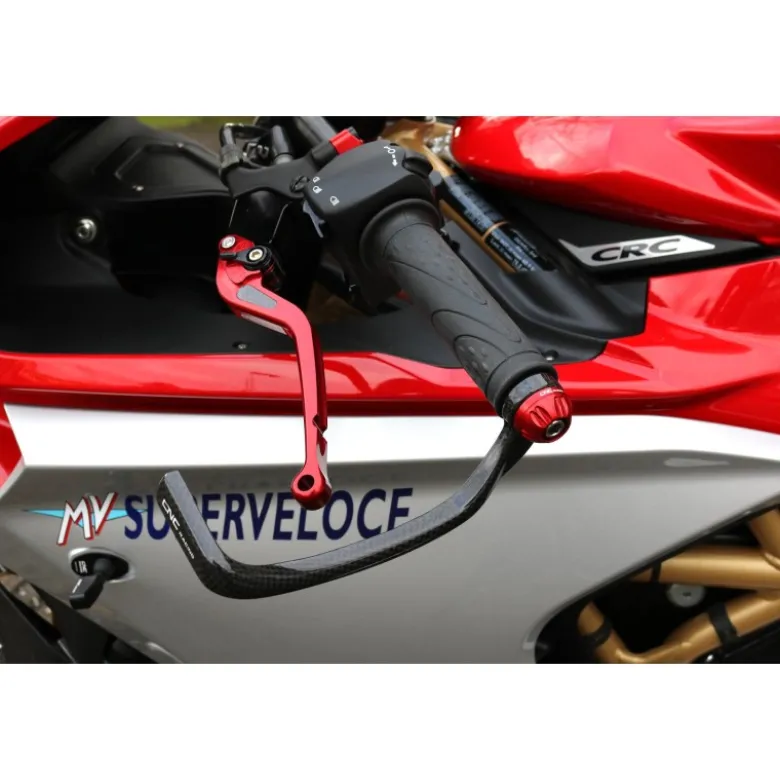 Cnc Racing Pl250Kb ClutchGuard Carbon Race Protezione Leva Frizione Carbonio Lucido