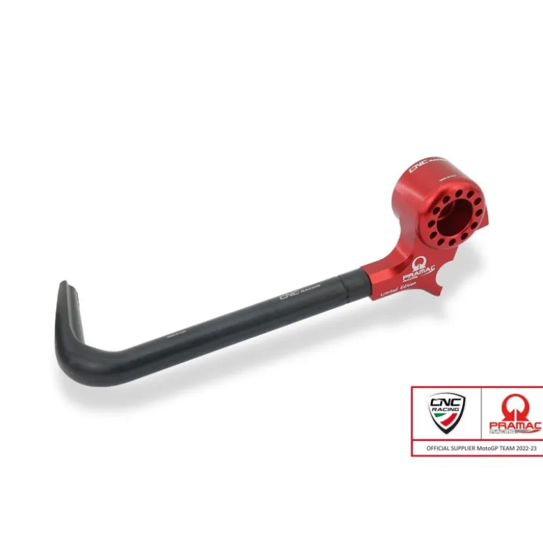 Cnc Racing Plm02Rpr LeverGuard Street Protezione Leva Frizione Con Attacco Specchio Pramac Racing Limited Edition